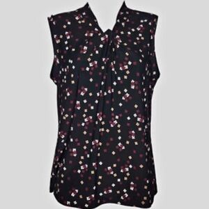 Tommy Hilfiger Black Floral Blouse